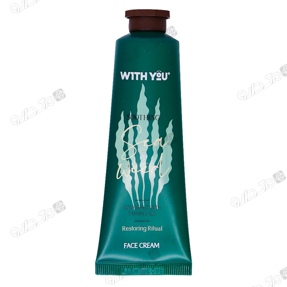 کرم صورت حاوی عصاره جلبک دریایی و روغن تامانو ویت یو